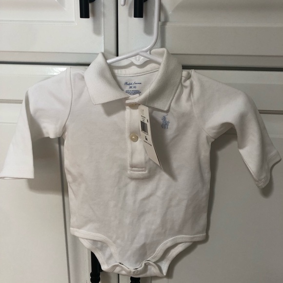 Ralph Lauren baby boy long sleeve onesie - Picture 1 of 4